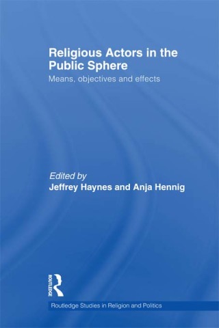 Religious Actors in the Public Sphere
