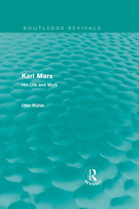 Cover image for book Karl Marx (Routledge Revivals)