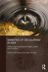 Cover image: Varieties of Secularism in Asia 1st edition 9781138787957