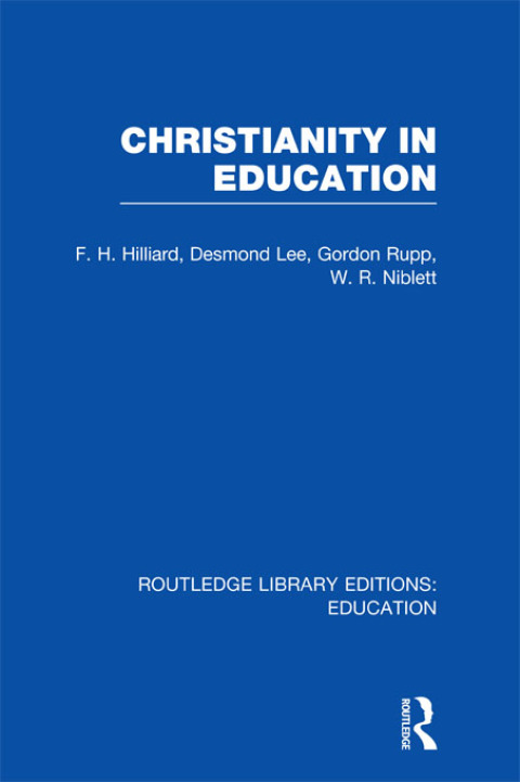 Cover image for book Christianity in Education