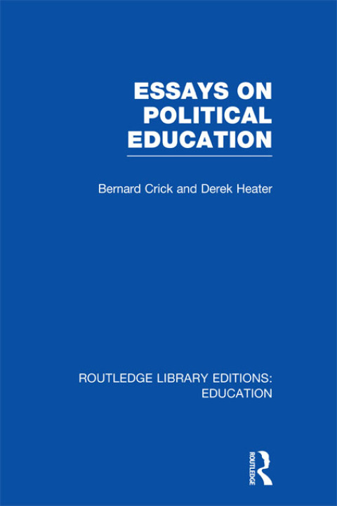 Cover image for book Essays on Political Education