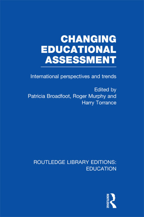 Cover image for book Changing Educational Assessment