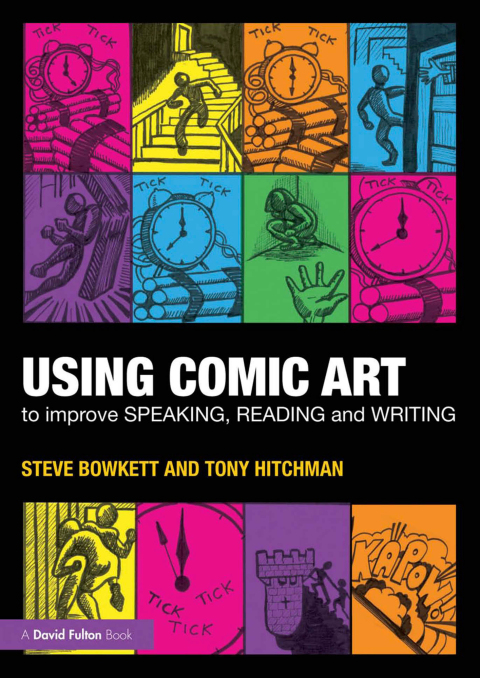 Cover image for book Using Comic Art to Improve Speaking, Reading and Writing