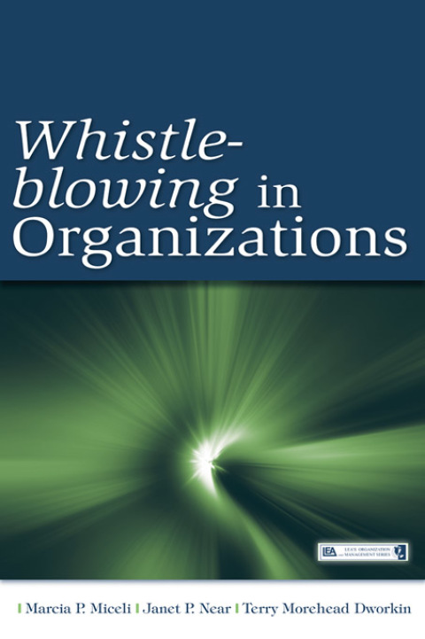 Cover image for book Whistle-Blowing in Organizations