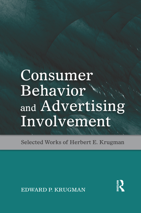 Cover image for book Consumer Behavior and Advertising Involvement