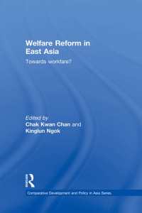 Imagen de portada: Welfare Reform in East Asia 1st edition 9780415728379