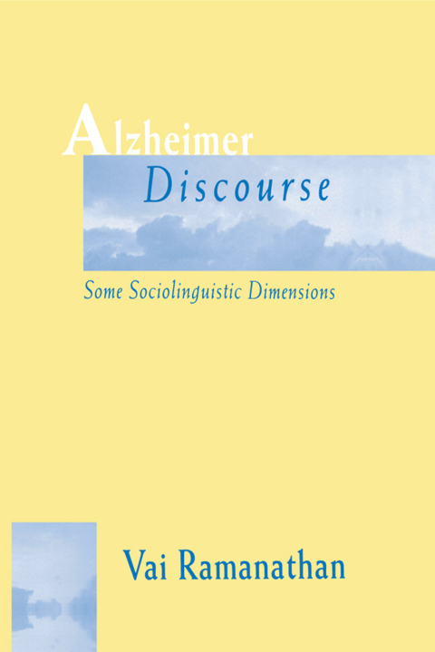Cover image for book Alzheimer Discourse