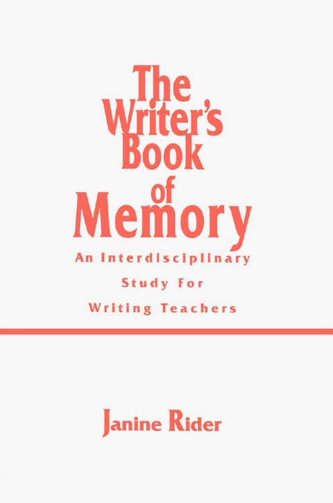 Cover image for book The Writer's Book of Memory