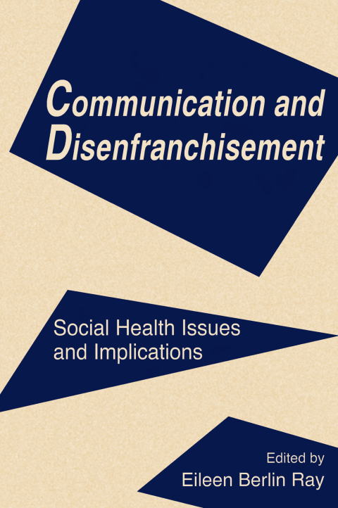 Cover image for book Communication and Disenfranchisement