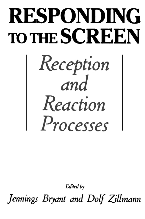Cover image for book Responding To the Screen