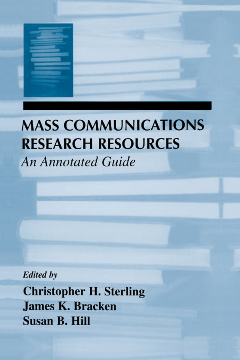 Cover image for book Mass Communications Research Resources