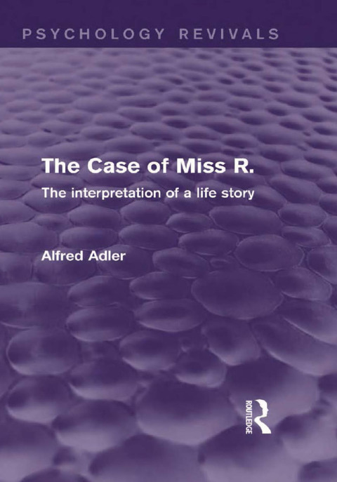 Cover image for book The Case of Miss R.