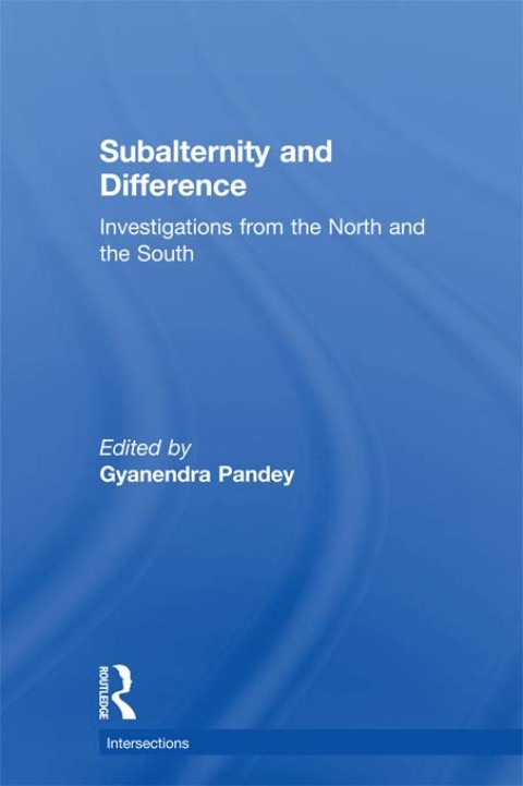 Cover image for book Subalternity and Difference