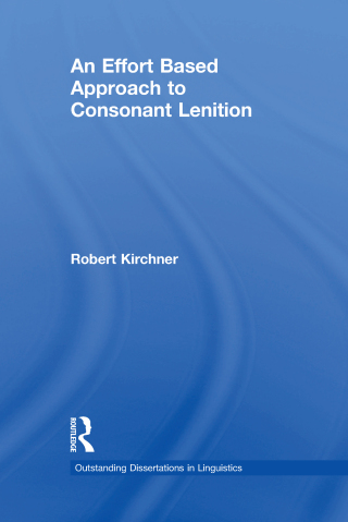 An Effort Based Approach to Consonant Lenition