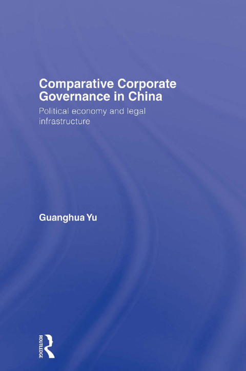 Cover image for book Comparative Corporate Governance in China