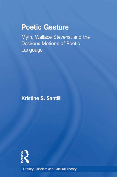Cover image for book Poetic Gesture