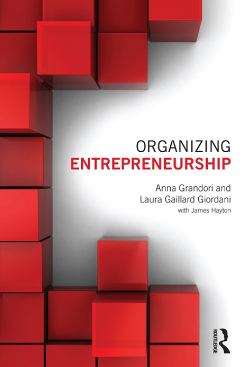 Cover image for book Organizing Entrepreneurship