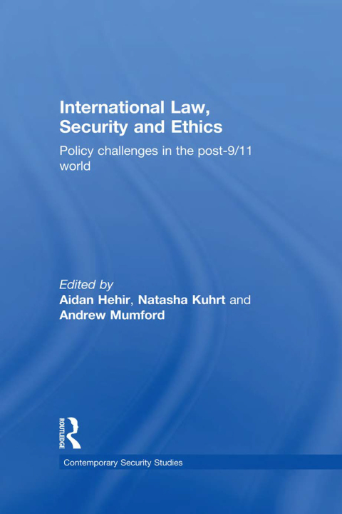 Cover image for book International Law, Security and Ethics