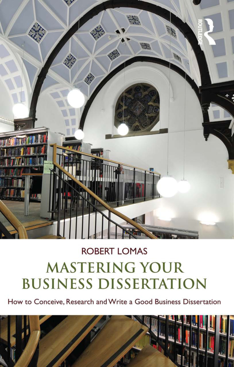 Cover image for book Mastering Your Business Dissertation