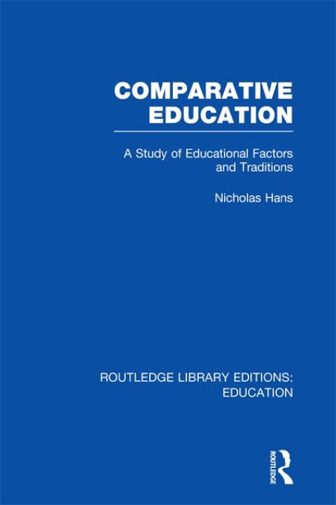 Cover image for book Comparative Education