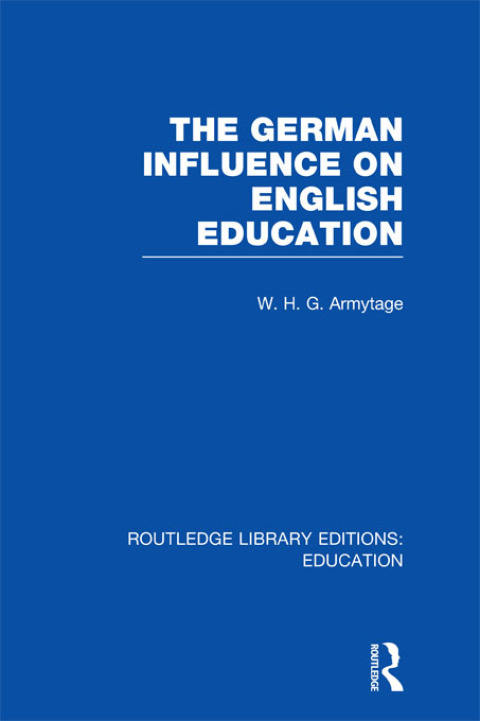 Cover image for book German Influence on English Education