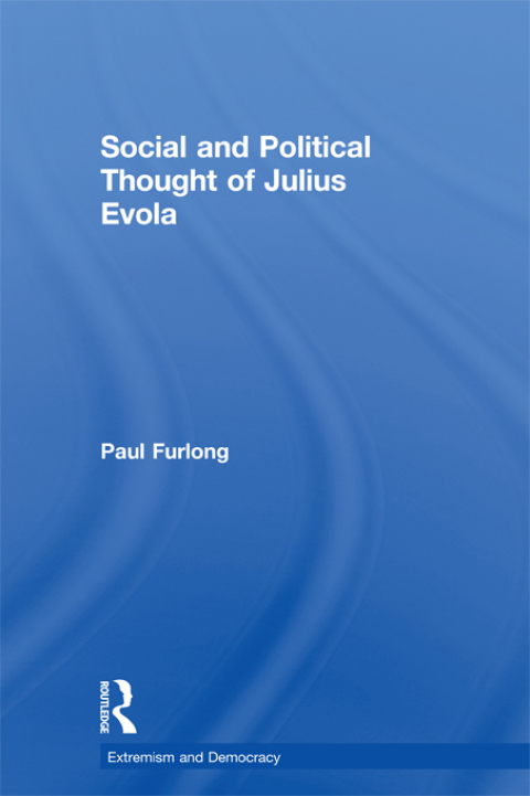Cover image for book Social and Political Thought of Julius Evola