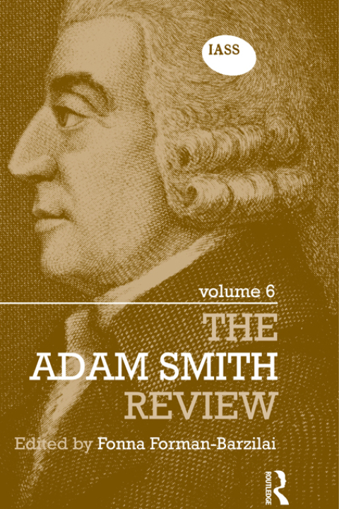Cover image for book The Adam Smith Review, Volume 6