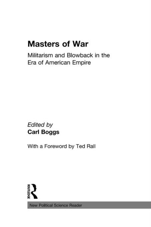 Cover image for book Masters of War