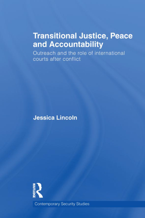Cover image for book Transitional Justice, Peace and Accountability