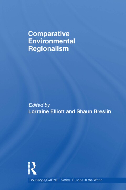 Cover image for book Comparative Environmental Regionalism