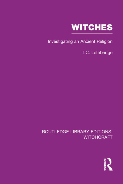 Cover image for book Witches (RLE Witchcraft)