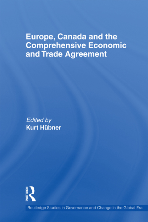 Cover image for book Europe, Canada and the Comprehensive Economic and Trade Agreement
