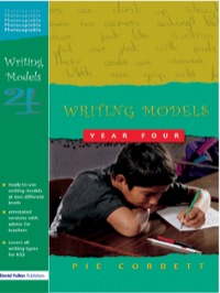 صورة الغلاف: Writing Models Year 4 1st edition 9781843120957
