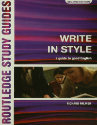 Cover image: Write in Style 2nd edition 9781138179349