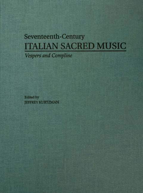 Cover image for book Vesper and Compline Music for Five Principal Voices, Part I