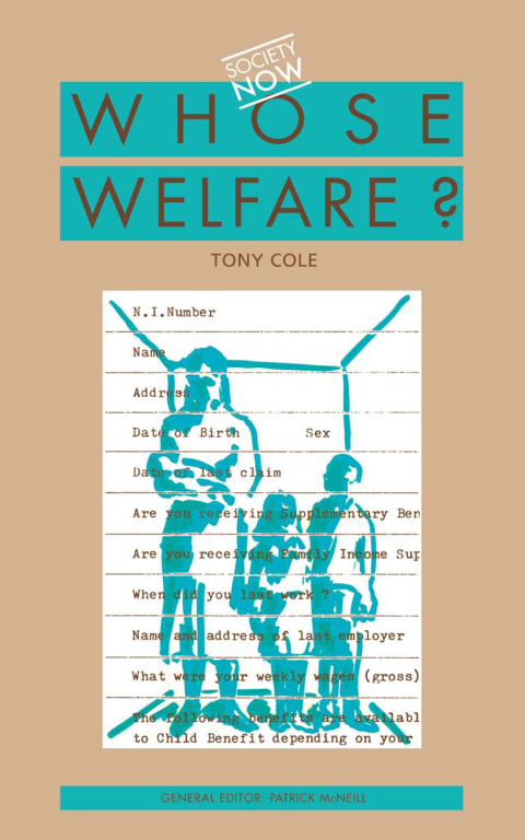 Cover image for book Whose Welfare