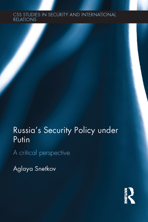 Cover image for book Russia's Security Policy under Putin