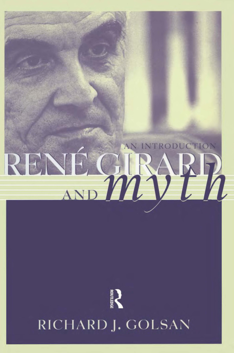 Cover image for book Rene Girard and Myth