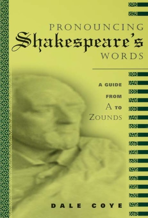 Cover image for book Pronouncing Shakespeare's Words