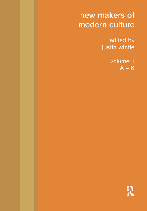 Cover image for book New Makers of Modern Culture