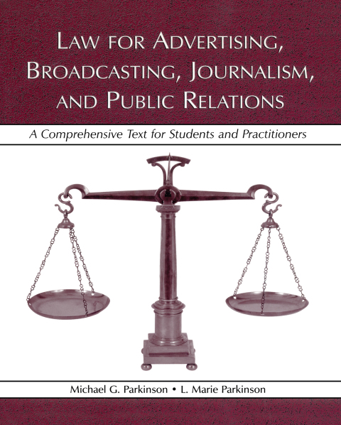 Cover image for book Law for Advertising, Broadcasting, Journalism, and Public Relations