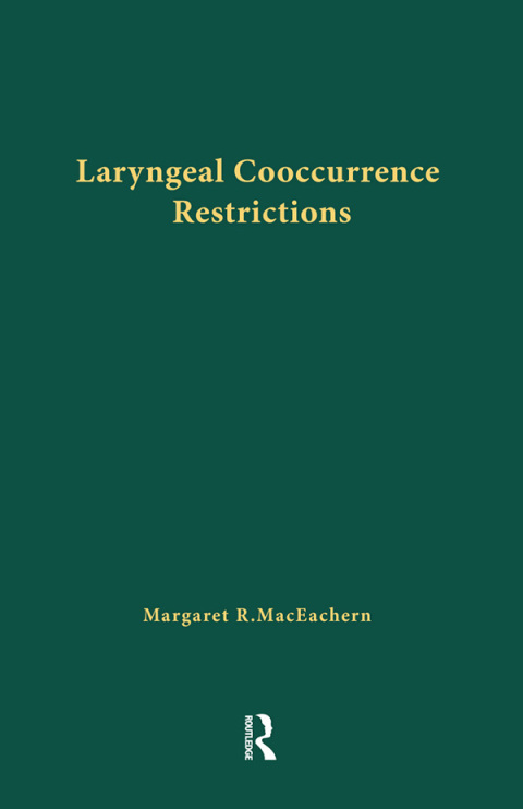 Cover image for book Laryngeal Cooccurrence Restrictions
