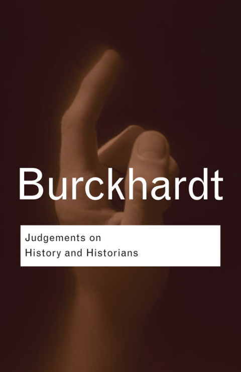 Cover image for book Judgements on History and Historians