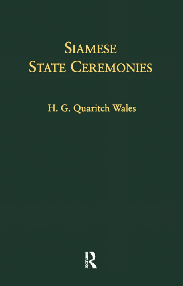 Siamese State Ceremonies