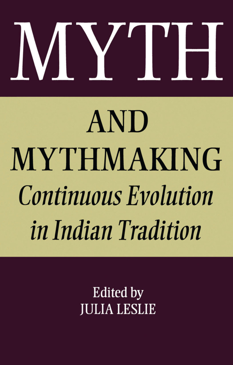 Cover image for book Myth and Mythmaking