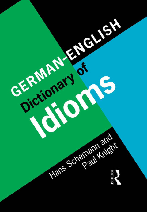 Cover image for book German/English Dictionary of Idioms