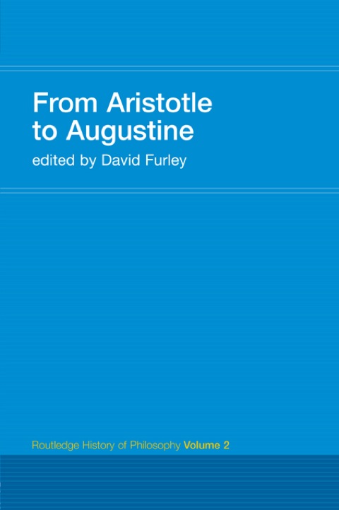 Cover image for book From Aristotle to Augustine