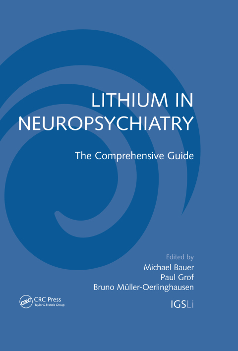 Cover image for book Lithium in Neuropsychiatry
