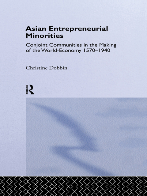 Cover image for book Asian Entreprenuerial Minorities