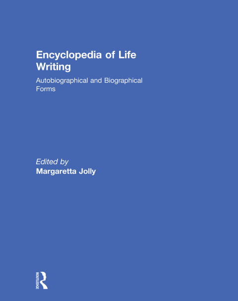 Cover image for book Encyclopedia of Life Writing